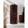 ADELICA “Lazio” wine box, 34 × 10.5 × 10.2 cm, dark chocolate color