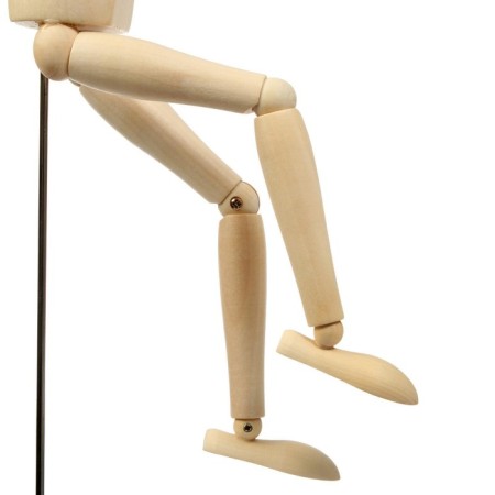 Wooden model - 41 cm person-5