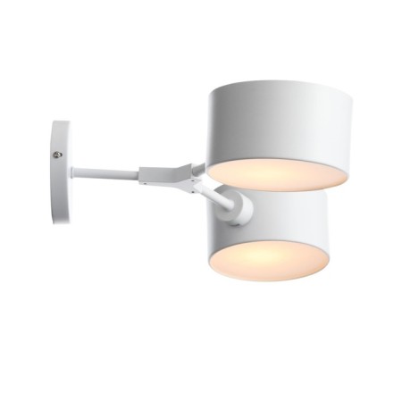 Wall lamp EVOLUCE. Sle183501-02. Gemento. 2x60 watts, E14, 51x12 cm, white color-8