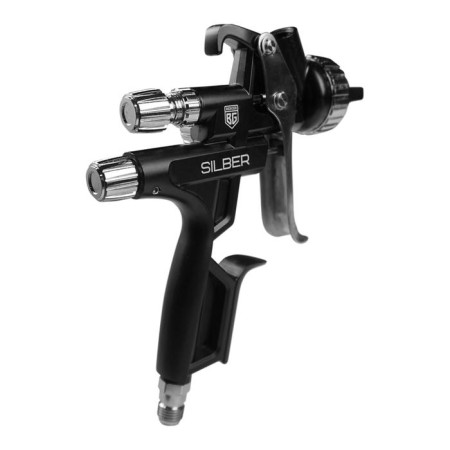 Pneumatic pneumatic spray gun "Zilber" BG1388, HVLP, 30 DIN, 3 ATM, 1/4F, Stop 1.3 mm-5