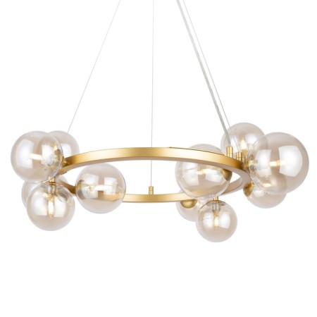 Suspension lamp Maytoni Mod545PL-11G, 11xG9, 28W, 25x137 cm, color gold-1