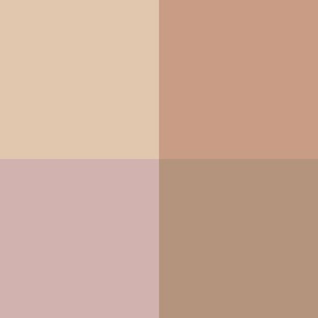 Eye Eye Zezea Tipsy Kitty Eyeshadow Quad, Tone 01, 3.5 g-3