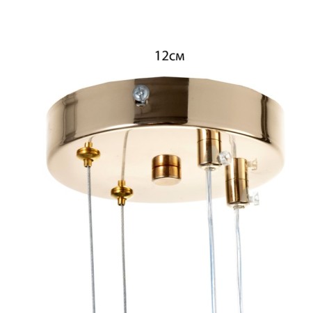 Light Bayerlux "Lanel" 2XLED 90W gold 39.5x10.5x65-185 cm-7