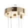 Light Bayerlux "Lanel" 2XLED 90W gold 39.5x10.5x65-185 cm
