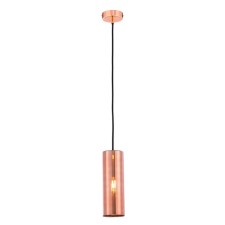 Suspension lamp Maytoni P011PL-01C, E14, 1x40 W, 80x80x1780 mm, copper