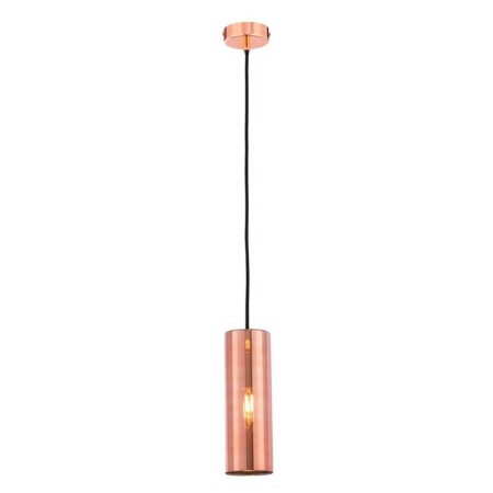 Suspension lamp Maytoni P011PL-01C, E14, 1x40 W, 80x80x1780 mm, copper