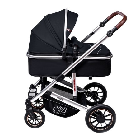 Stroller transformer Sweet Baby Amare, Black color-12