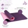 Yoga mat 183 × 61 × 0.8 cm, two -tone, purple color
