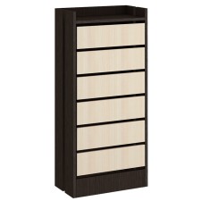 Yapt-1 shoe Jamaika, 450x270x1026, wenge/oak milk
