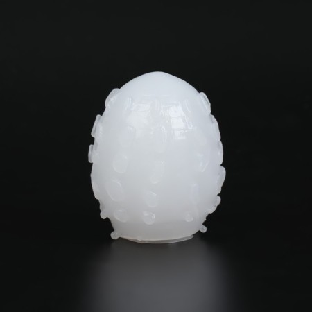 Masturbator EGG OKI-hips, embossed, in a case for storage, yellow-4