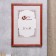 Photo frame Pine C14 21x30 cm, 001 red (plastic screen)