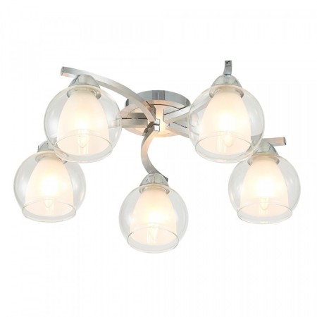 Ceating chandelier Citilux "Christie" CL152157, 54x54x19 cm, 5x75W, e27, gray color gray