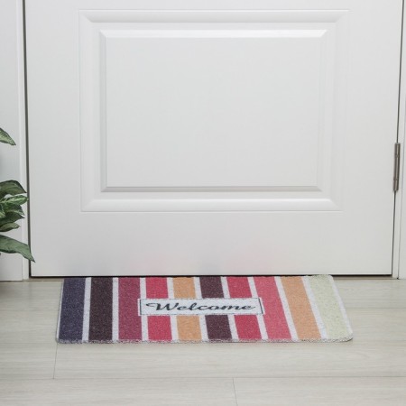 Rug -shaped muddy shade of the Welcome, 40 × 60 cm-1
