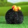 Garden figure "Hedgehog with apples" 20x15cm