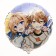 Foil ball 18 "Anime", circle, set of 50 pcs.