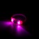 LED pink bracelet, CR2016x2 batteries, pink glow