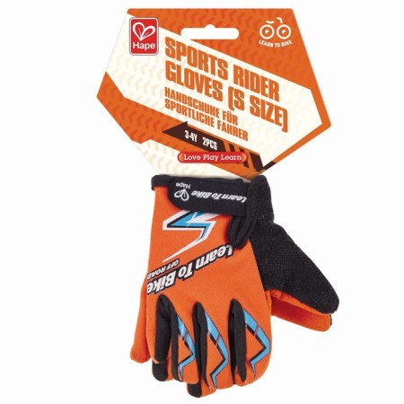 Sports children's Hape, size S, orange color with black-2
