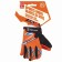 Sports children's Hape, size S, orange color with black
