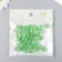 Busins ​​Plastic "Crystal Multicurler. Grass" Transparent set of 20 g 1x1x1 cm