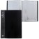 Folder with 60 A4, 500 μm inserts, calligrata, pocket on the spine, black