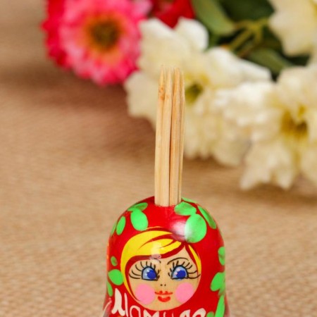 Toothpick stand “Mamule”, 6 x3.8 cm, manual painting-2