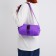 Youth bag with lightning, lilac color