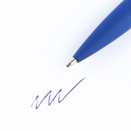 Metal pen "Always the first", blue paste 1.0 mm-3