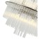 Suspended chandelier Eclipse 13xg9 LED 5W, size 50x50x63-150 cm, color nickel