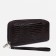 Women's wallet on lightning, brown color