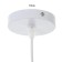 Bayerlux lamp "Barney" E27 40W white 20x20x20-120cm