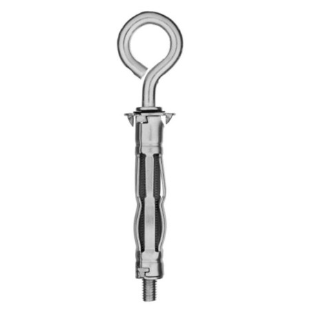 Anchor "bison", type of molly, for hollow materials, galvanized, M4, 8x32 mm, 100 pcs