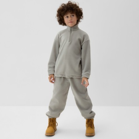 Svitshot Children's Minaku: Fleece Soft, Gray color, height 152 cm