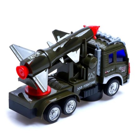 Army machine, works from batteries, light and sound, mix-3