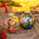 A set of 2 Christmas balls 100 mm "Inspiration"