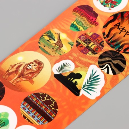 Stick for creativity plastic "Africa" ​​6.5x19 cm-3