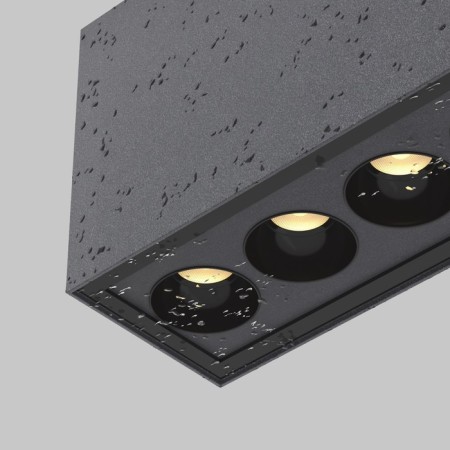 Ceiling light Outdoor O309CL-L10GF3K, 10W, 5x15x8 cm, LED, 700LM, 3000K, graphite color