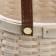 Set of wicker baskets, 23x19x11/25 cm, 18x14.5x10/21 cm, 2 pcs, white, sequoia