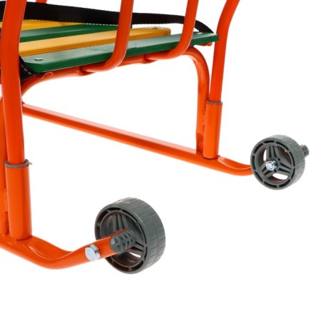 Sled "Timka 5 comfort", Orange color-3