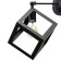Bra "cube" 1khe27 40w black 22x28x30 cm