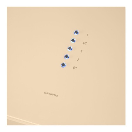 Kitchen hood Maunfeld Bath Plus 402, 1150 m3/h, 4 modes, beige-5