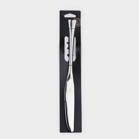 Stainless steel knife Magistro "Viscount", length 24 cm, silver color-3