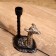 Giraphic candlestick Aluminum 12.5x9.5x26 cm