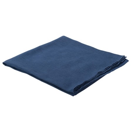 Blue -flax tablecloth in blue -colored Essential, size 150x250 cm-1
