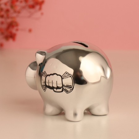 Pigger Ceramics "Leg Bank" 11.3x8.9x9.5 cm-5