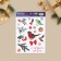 Interior sticker with a luminous layer "Festive mood", 21 x 29.7 x 0.1 cm, New Year