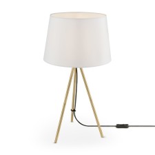Freya FR5118TL-01BS Sandy, 300x300x560 mm desktop lamp, E27, 1x40W, brass color
