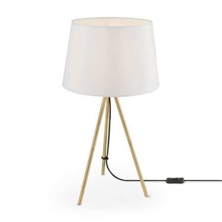 Freya FR5118TL-01BS Sandy, 300x300x560 mm desktop lamp, E27, 1x40W, brass color