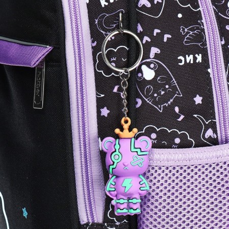 School backpack 38 x 29 x 14.5 cm, Hatber Ergonomic Light, "Star cat" NRK_15147-10