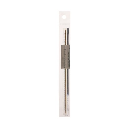 Ruler 15 cm, plastic, triangular, transparent-3