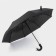 Automatic “plain” umbrella, 3 additions, 8 knitting needles, r = 48 cm, black color